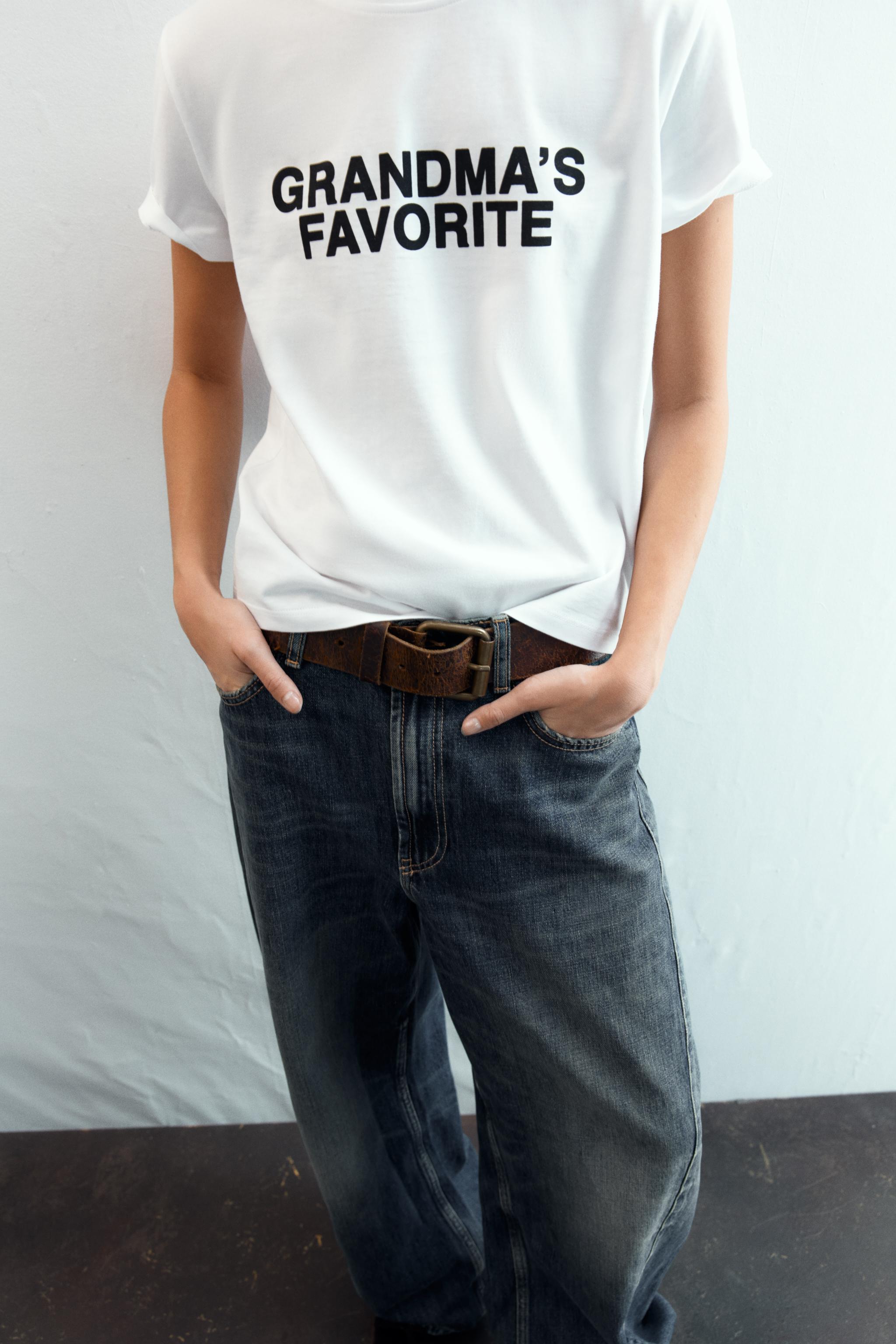 FRONT TEXT T-SHIRT